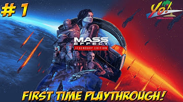 Mass Effect Legendary Edition! First Time Playthrough! Part 1 - YoVideogames