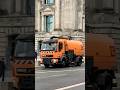 Bucher Kehrfahrzeug im Einsatz in Brandenburg Tor Berlin #short #fahrzeug