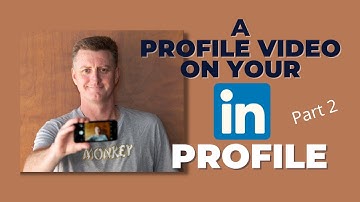 Essential Video For Your LinkedIn Profile - Profile Video Part 2 #shorts