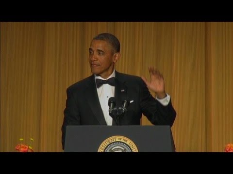 Raw Video: Obama Zings Gop On Race At White House Correspondents' Dinner 2013