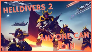 Helldivers 2 Anyone Can Join