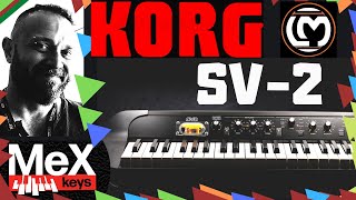 Korg SV 2 by MeX (Subtitles) @luckymusicnetwork