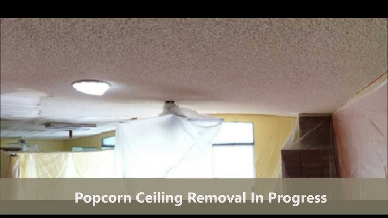 Popcorn Ceiling Removal Fresno, CA Popcorn Ceiling Fresno CA YouTube