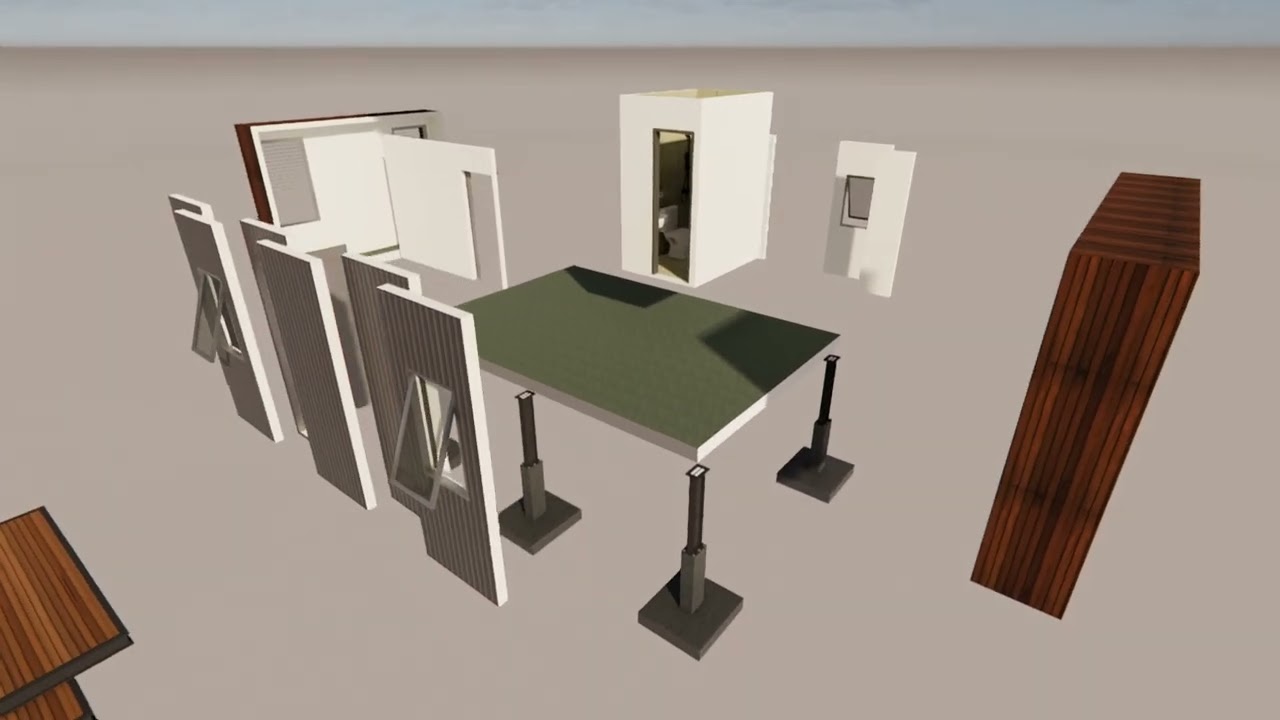 MODULAR HOUSE LEGO 4 4X7 00 VID A1 2