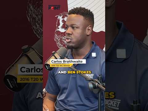 Carlos Brathwaite On Those 4 Sixes In T20 WC Final Shorts Cricket Carlosbrathwaite 