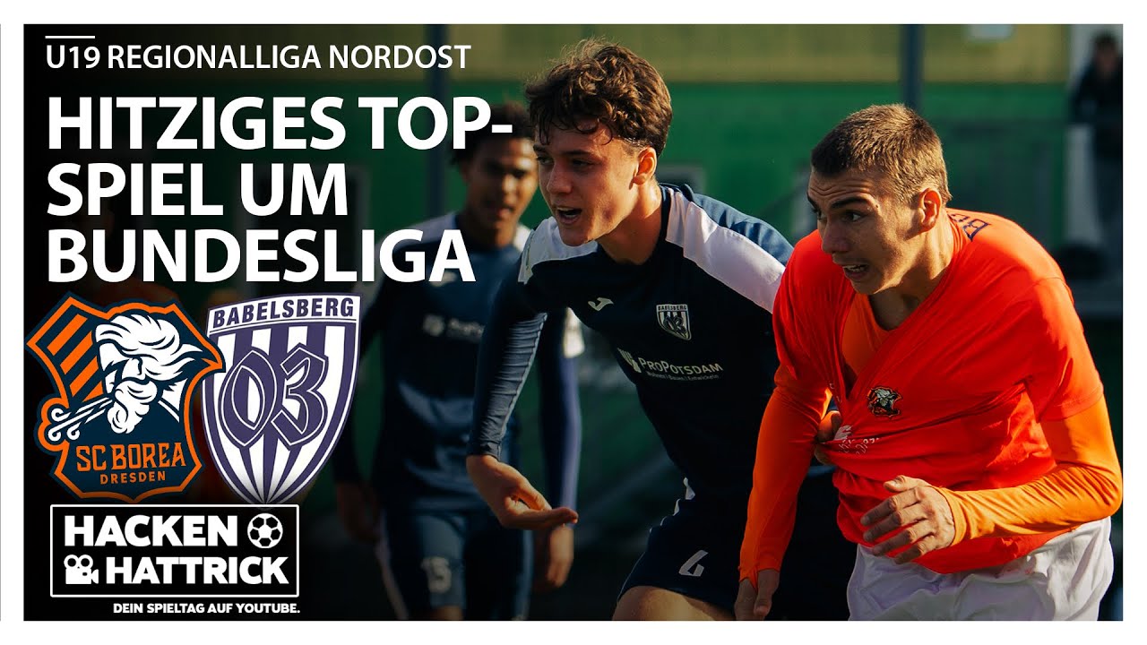 SC BOREA DRESDEN vs SV BABELSBERG 03 / U19 REGIONALLIGA NORDOST / ALLE TORE ALLE HIGHLIGHTS