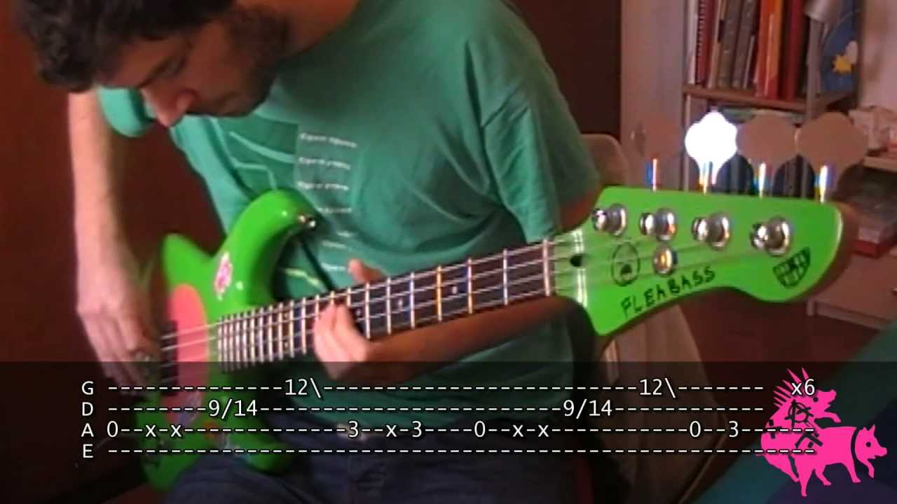 Give It Away Bass Tab Red Hot Chili Peppers Youtube
