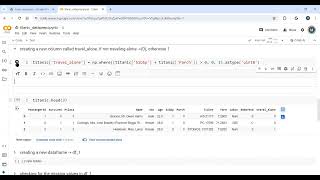 Data prep for titanic dataset