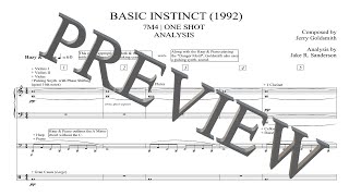 (PREVIEW) BASIC INSTINCT (1992) | 7M4 - ONE SHOT (SCORE ANALYSIS & REDUCTION)