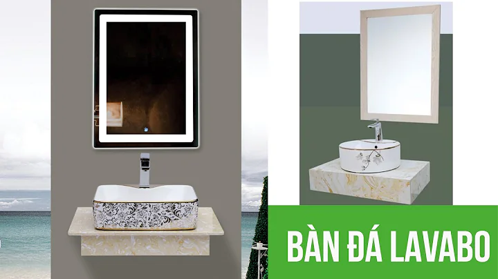 Mẫu bàn đá lavabo nhà vệ sinh cao cấp