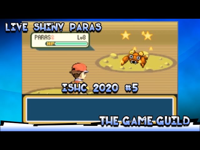 Gen 3] Random shiny paras in pokemon fire red during a casual playthrough.  Got him on my last ball!!!!! : r/ShinyPokemon