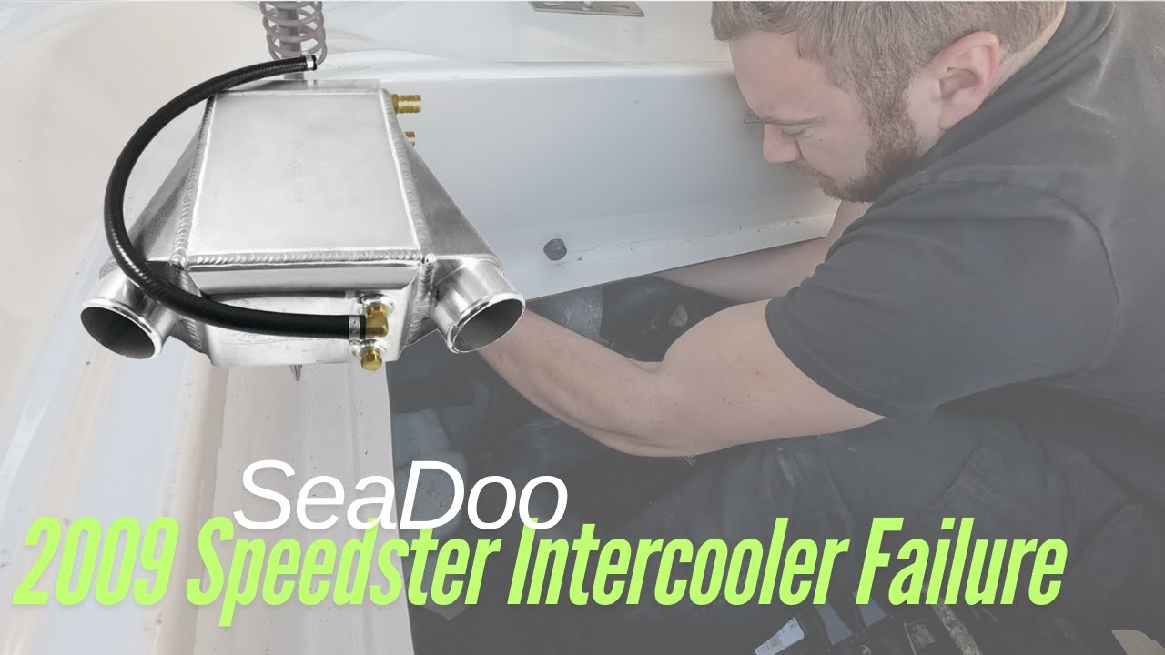 SeaDoo Intercooler Failure - Performance Loss and Milky Oil
