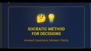 The Socratic Method for Self Discovery  Ancient Greek Questions That Reveal Your True Path