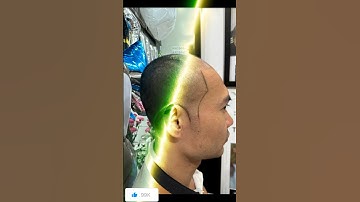 Cách sử lý khi thợ cắt tóc bó tay, tóc thưa hói tóc mai #xămtóc