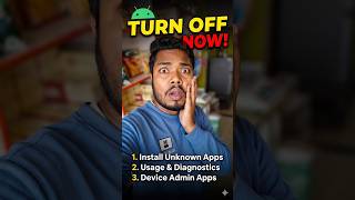 ANDROID PHONE 3 SECURITY SETTINGS TURN OFF NOW #ANDROID #SECURITY #SHORTS