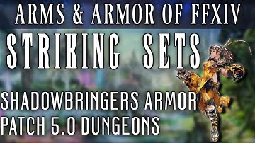 All Striking Dungeon Armors of ShB (Patch 5.0)