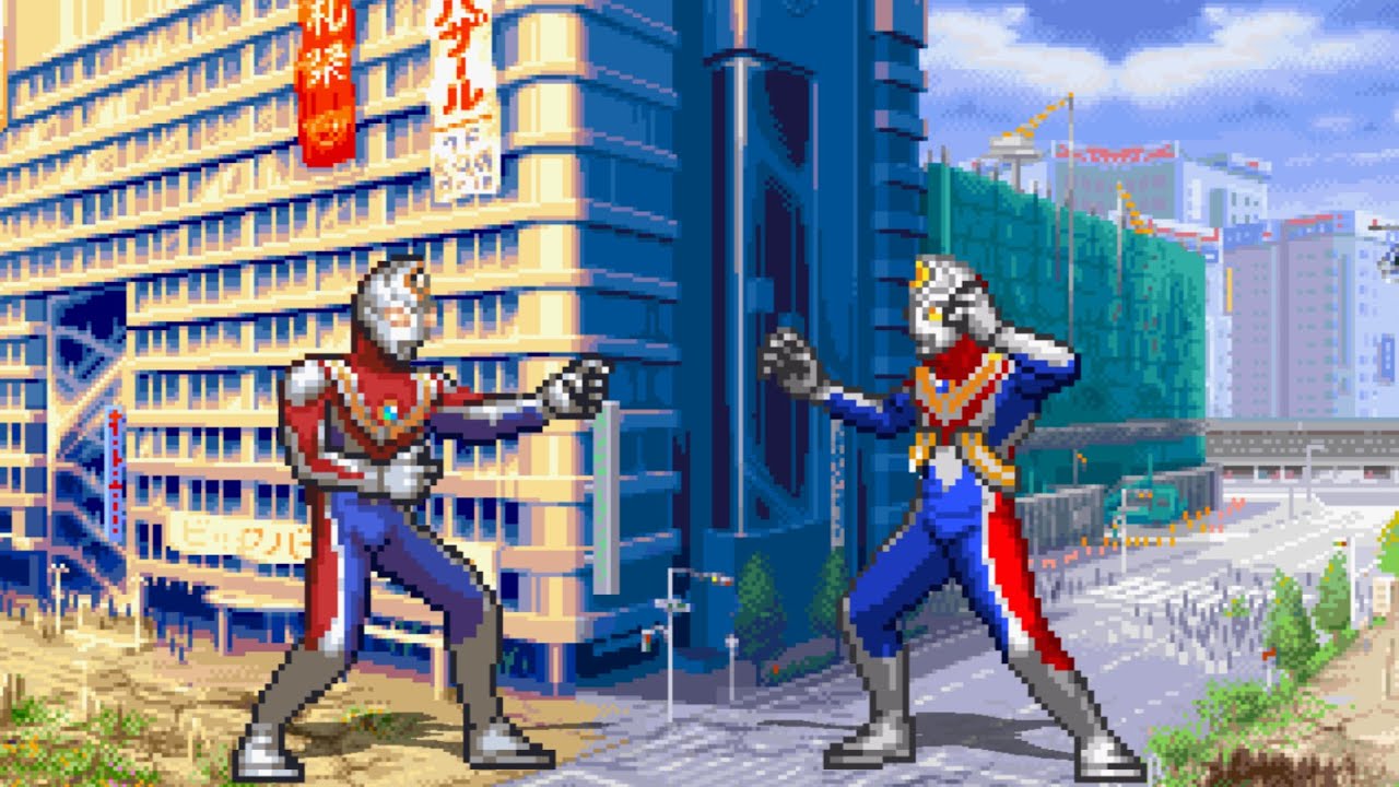 [MUGEN] Dyna vs Absolute Dyna (Ultraman)