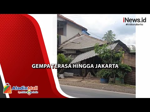 Gempa  Magnitudo 5,6 di Cianjur, Terasa Hingga Jakarta