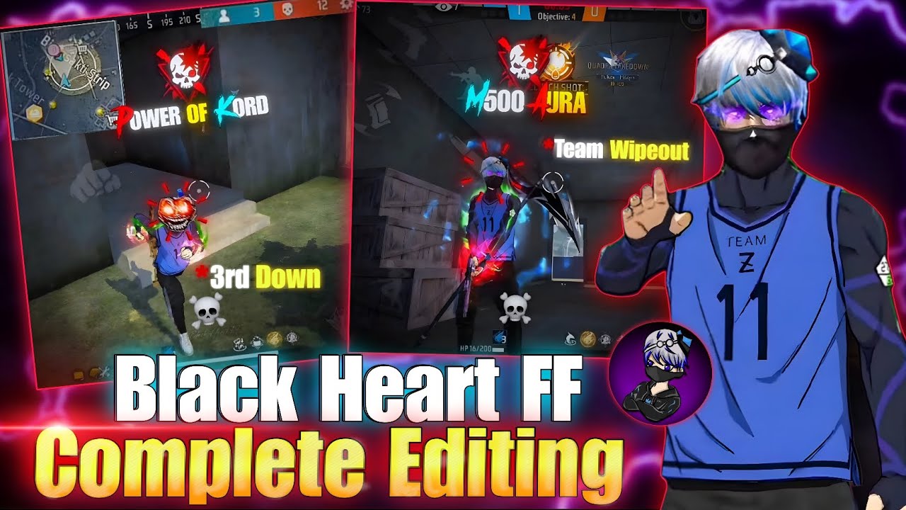 How To Edit Free Fire Shorts Like BlackHeart FF 🔥 | Viral Shorts Editing Tutorial 2025