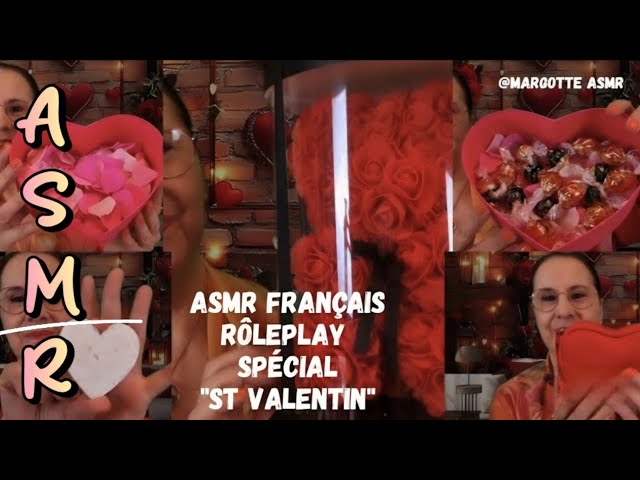 ASMR français J'organise le week-end de la Saint-Valentin pour ma meilleure amie et son compagnon.❤️