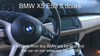 BMW X5 (E53) 5 doors 3.0D M57 2003 model 3.0L 184HK