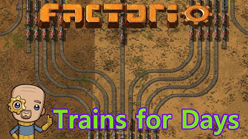 Factorio : The solutions to trains is more trains : Mega Base Ep2