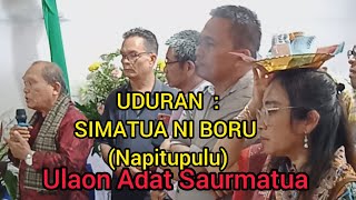 Download lagu UDURAN SIMATUA NI BORU DIULAON ADAT SAURMATUA.