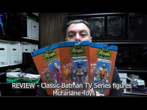 REVIEW - Classic Batman TV Series figures by McFarlane Toys