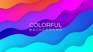Illustrator Tutorials | Color Abstract Fluid Background using Gradients, Speedart Profile