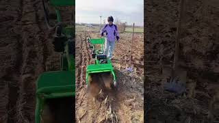 #MiniTiller #Diesel4WDMiniTiller #Ditcher #StubbleRemovalMachine #farming #mini #tiller #shorts