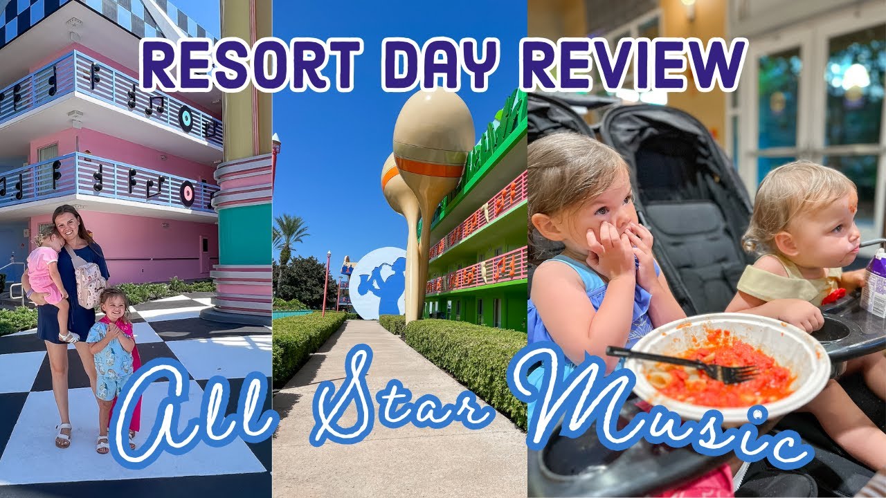 What's It Like Spending The Day at All Star Music Resort | Resort Day Review