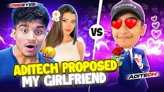ADITECH vs FIREEYES 😡 UNEXPECTED !! 😱 FREE FIRE MAX