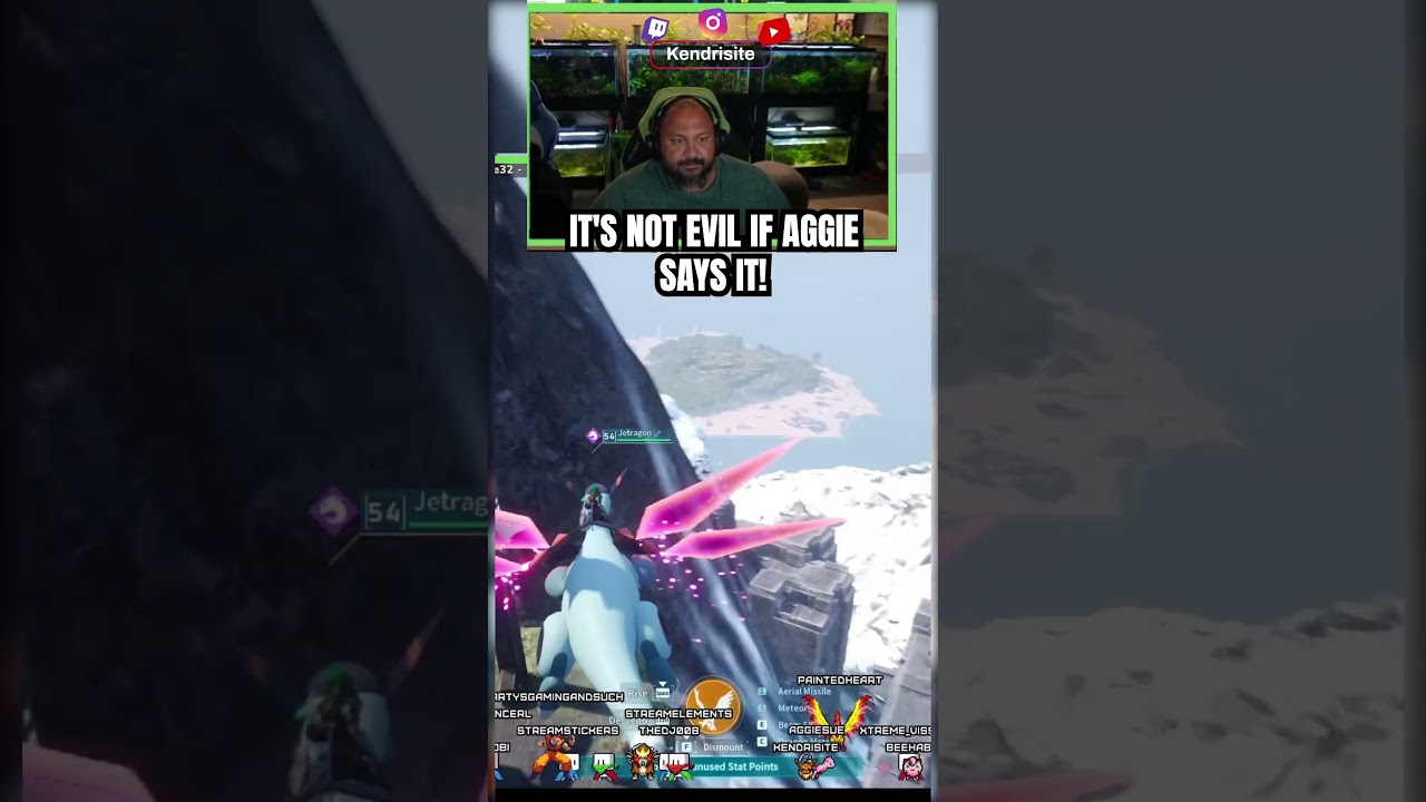 We're catching pals... That's not evil #palworld #twitch #palworldclips #shorts #clips #reels #clip