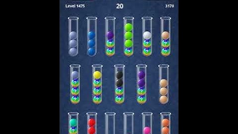 Ball Sort : Puzzle game Level 1471 - 1480 Walkthrough | PuzzleChallenge ✔️