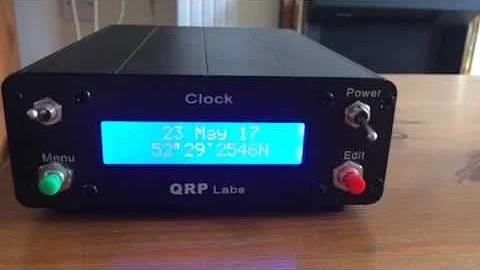 QRPLabs Kit Shack Clocks