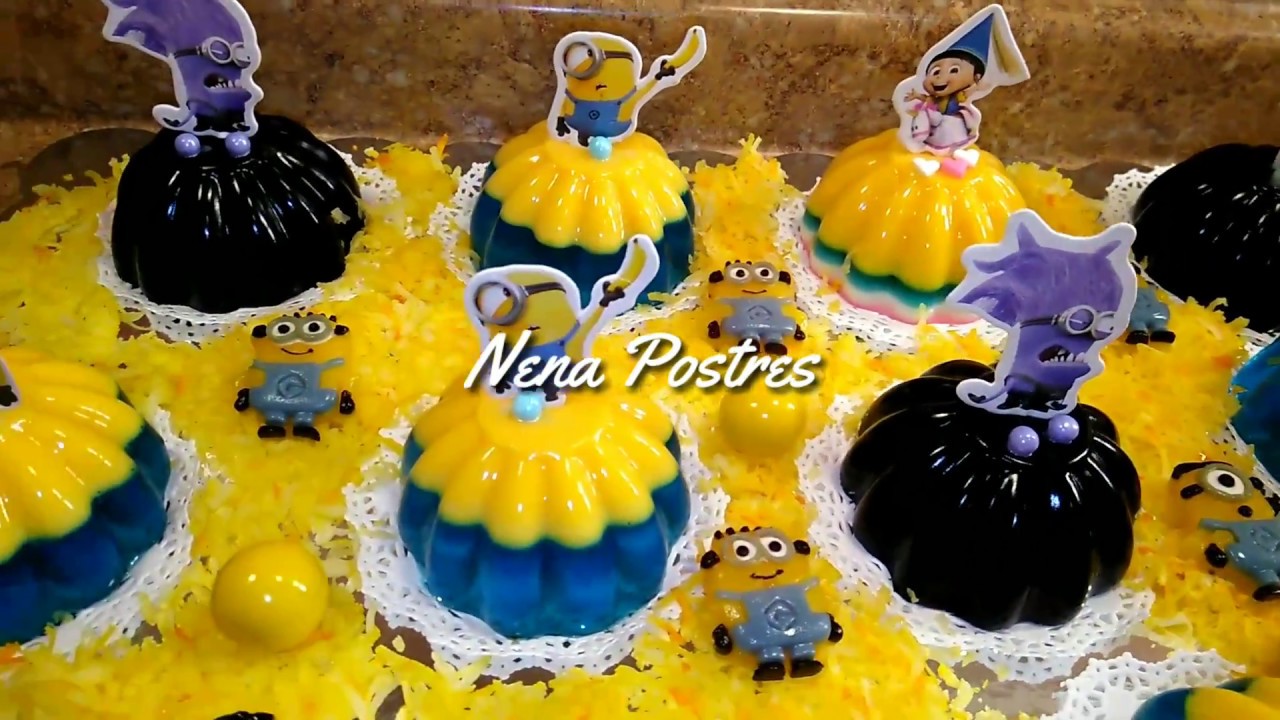 Gelatinas Individuales de Minions