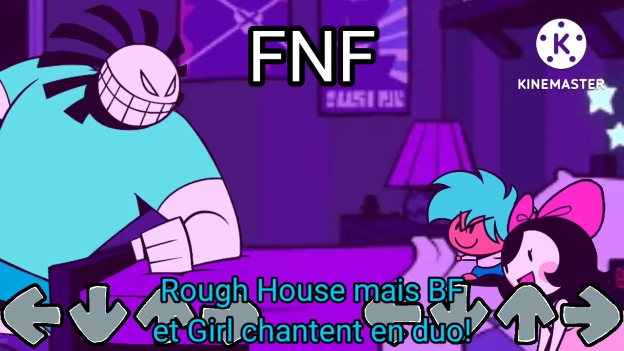 FNF/Rough House mais BF et Girl Chantent en duo ! - YouTube