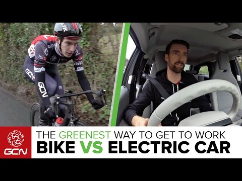 Road Bike Vs. Electric Car: What Is The Greenest Way To Get To Work? | GCN's Eco-Commuter Challenge