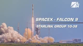 REPLAY! - SpaceX | Starlink Group 10-38 | SLC-40, Cape Canaveral SFS, FL