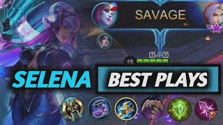 200 IQ SELENA MONTAGE | MOBILE LEGENDS MONTAGE | SELENA BEST PLAYS