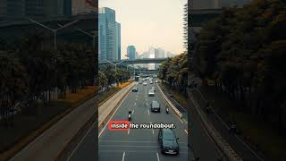 how to drive over the roundabout correctly ? @GurukulofCivilEngineers