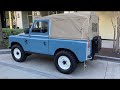 1978 land rover 88 series iii soft top down