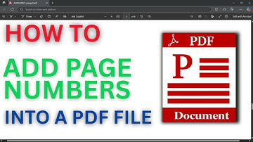 How to Add Page Numbers in a PDF File |Insert Auto Page Numbers Online for Free Without Any Software