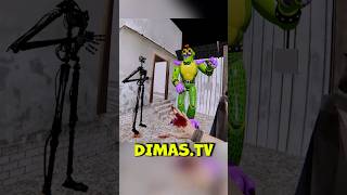 ГИГА МОНТИ И ЧИКА ПРОТИВ МИМИКА СПАСАЕМ БАБКУ ГРЕННИ С ПОДВАЛА FNAF COOP BONELAB VR часть 8