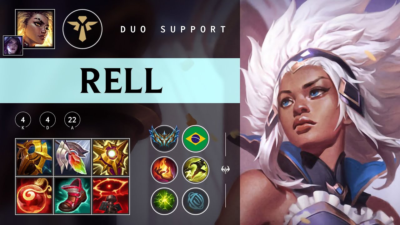 Rell Support vs Taric - BR Challenger Patch 25.24