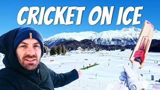 The COLDEST cricket pitch on EARTH?!