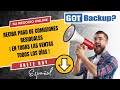 Gotbackup Hispano - Video Tour dentro de Oficina Virtual, Dashboard