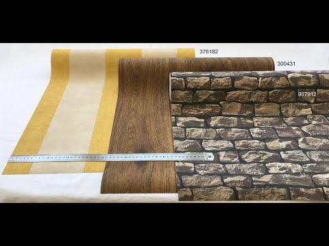 Темно коричневі німецькі шпалери 300431, під широкі дерев'яні дошки, тиснені під натуральне дерево, видео 5