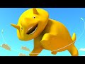 Impara i Numeri - Dino e Dina Saltano la Corda - Impara con Dino | Video Educativi per Bambini