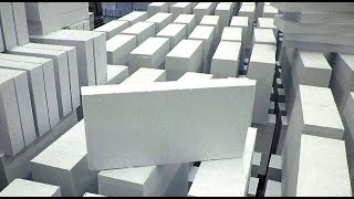 Lightweight foam concrete blocks production process